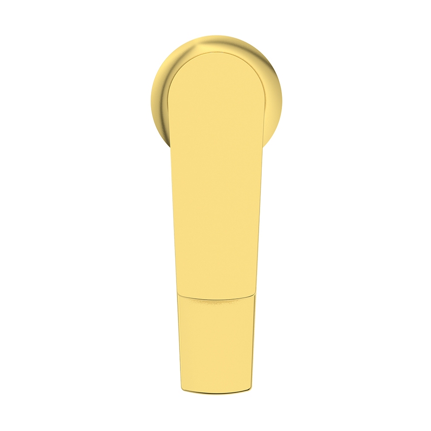 Immagine di Ideal Standard LA DOLCE VITA miscelatore monocomando per lavabo H.17 cm, senza asta di comando e scarico piletta da 1-1/4", finitura brushed gold BD656A2