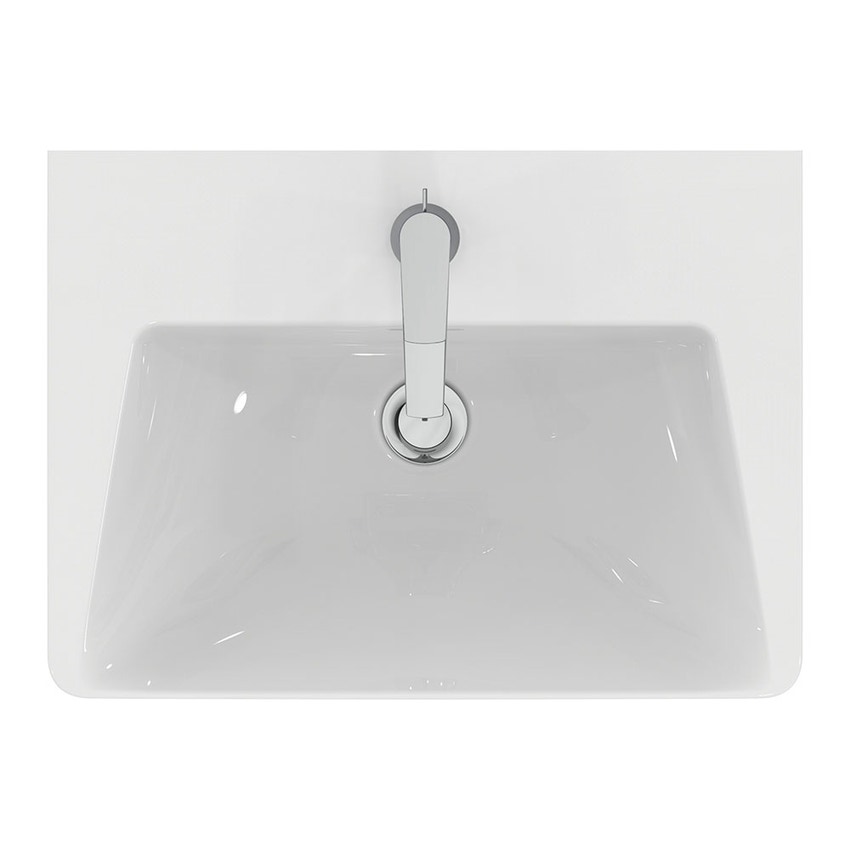 Immagine di Ideal Standard LA DOLCE VITA miscelatore monocomando per lavabo H.18 cm, con asta di comando e scarico piletta da 1-1/4", finitura cromo BD653AA
