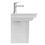 Immagine di Ideal Standard LA DOLCE VITA miscelatore monocomando per lavabo H.18 cm, con asta di comando e scarico piletta da 1-1/4", finitura cromo BD653AA