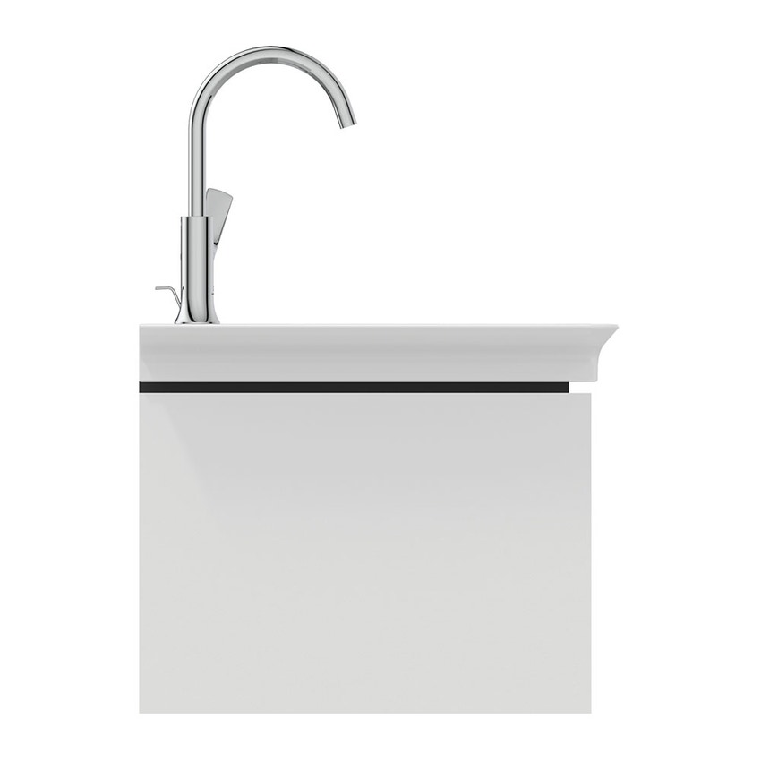 Immagine di Ideal Standard LA DOLCE VITA miscelatore monocomando con bocca alta per lavabo, con asta di comando e scarico piletta da 1-1/4", finitura cromo BD657AA