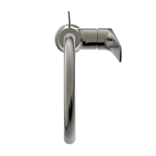 Immagine di Ideal Standard LA DOLCE VITA miscelatore monocomando con bocca alta per lavabo, con asta di comando e scarico piletta da 1-1/4", finitura silver storm BD657GN