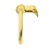 Immagine di Ideal Standard LA DOLCE VITA miscelatore monocomando con bocca alta per lavabo, senza asta di comando e scarico piletta da 1-1/4", finitura brushed gold BD658A2