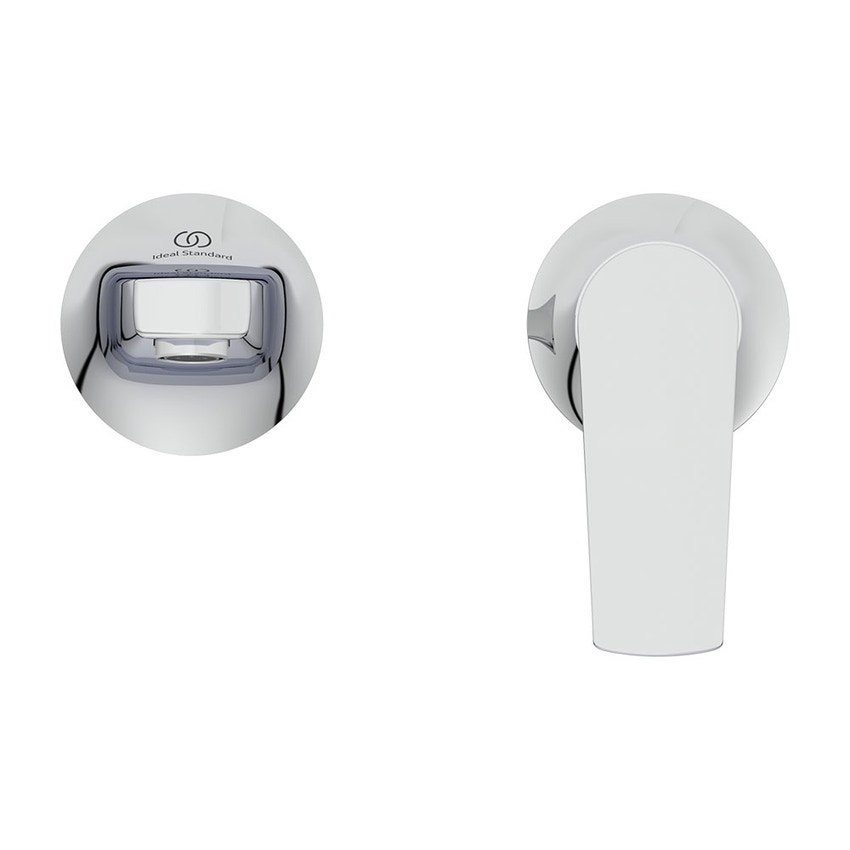 Immagine di Ideal Standard LA DOLCE VITA miscelatore monocomando a parete P.23 cm, per lavabo, senza corpo incasso, finitura cromo BD957AA