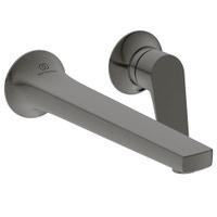 Immagine di Ideal Standard LA DOLCE VITA miscelatore monocomando a parete P.23 cm, per lavabo, senza corpo incasso, finitura magnetic grey BD957A5