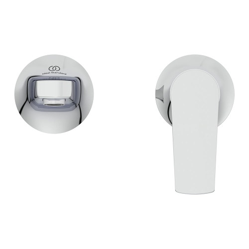 Immagine di Ideal Standard LA DOLCE VITA miscelatore monocomando a parete P.18 cm, per lavabo, senza corpo incasso, finitura cromo BD956AA