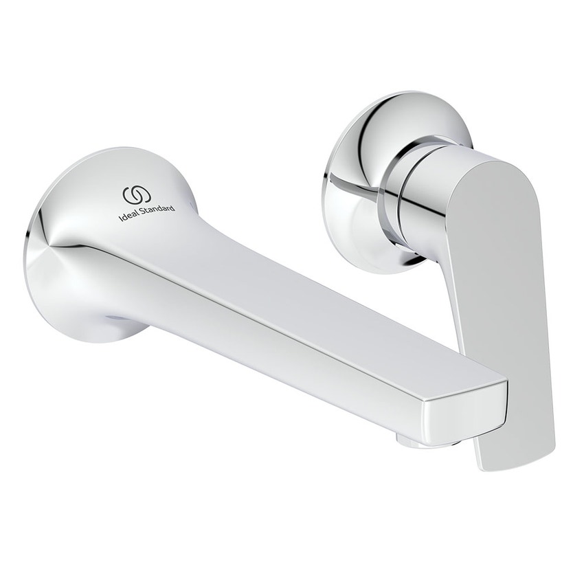 Immagine di Ideal Standard LA DOLCE VITA miscelatore monocomando a parete P.18 cm, per lavabo, senza corpo incasso, finitura cromo BD956AA