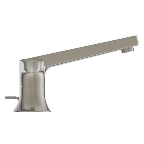 Immagine di Ideal Standard LA DOLCE VITA miscelatore per lavabo con 3 fori, con asta di comando e scarico piletta da 1-1/4", finitura silver storm BD661GN