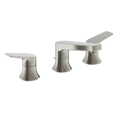 Immagine di Ideal Standard LA DOLCE VITA miscelatore per lavabo con 3 fori, con asta di comando e scarico piletta da 1-1/4", finitura silver storm BD661GN