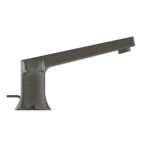 Immagine di Ideal Standard LA DOLCE VITA miscelatore per lavabo con 3 fori, con asta di comando e scarico piletta da 1-1/4", finitura magnetic grey BD661A5