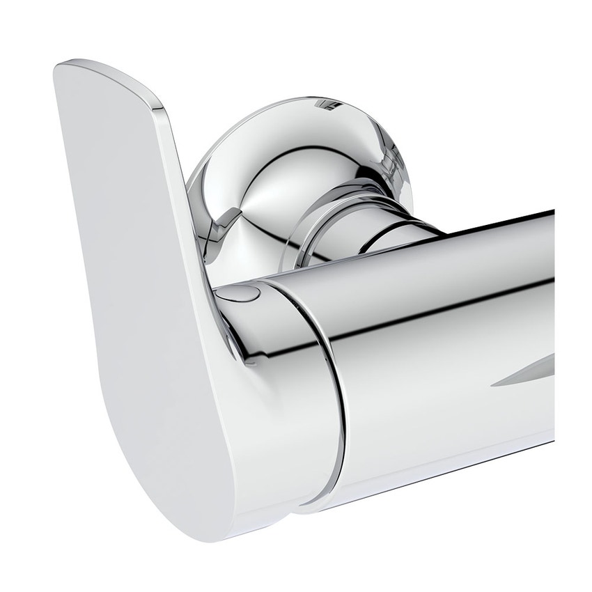 Immagine di Ideal Standard LA DOLCE VITA miscelatore monocomando per vasca o doccia, con deviatore, doccetta stick, supporto fisso e flessibile 125 cm, finitura cromo BD667AA