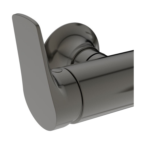 Immagine di Ideal Standard LA DOLCE VITA miscelatore monocomando per vasca o doccia, con deviatore, doccetta stick, supporto fisso e flessibile 125 cm, finitura magnetic grey BD667A5