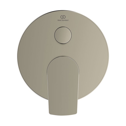 Immagine di Ideal Standard LA DOLCE VITA miscelatore per doccia ad incasso, 2 vie, senza corpo incasso, finitura silver storm BD669GN