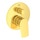 Ideal Standard LA DOLCE VITA miscelatore per doccia ad incasso, 2 vie, senza corpo incasso, finitura brushed gold BD669A2