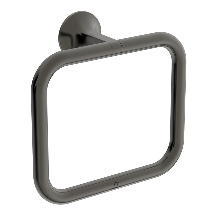 Immagine di Ideal Standard LA DOLCE VITA portasciugamani ad anello squdrato, finitura magnetic grey T5501A5