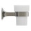 Immagine di Ideal Standard LA DOLCE VITA portaspazzolino a parete, in vetro opaco, con supporto metallico, finitura silver storm T5506GN