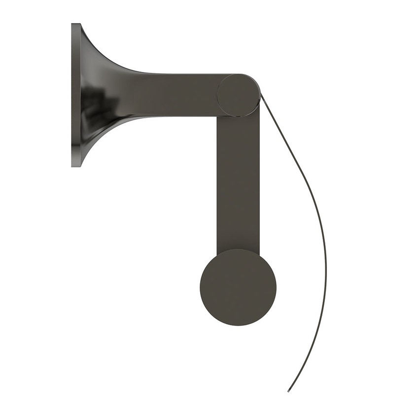 Immagine di Ideal Standard LA DOLCE VITA portarotolo con copertura, per installazione a parete, finitura magnetic grey T5509A5