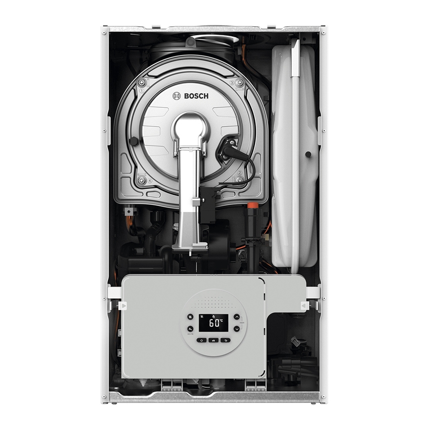 Immagine di Bosch Condens GC1200W 24 C Caldaia a condensazione murale combinata per riscaldamento da 24 kW e acqua calda sanitaria da 24 kW 7716704745