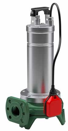 Immagine di Dab Pumps FEKA VS GRINDER 1000 MA Pompa sommergibile con trituratore per sollevamento acque reflue, automatica con galleggiante, portata max 14.4 m³/h - prevalenza max 25 m 60211233H