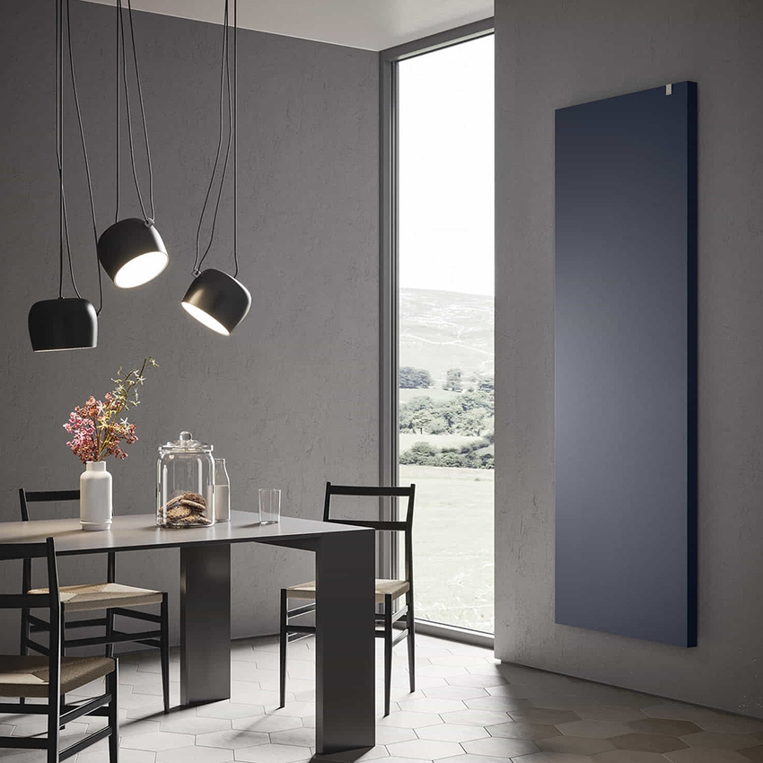 Immagine di Irsap RELAX RENOVA radiatore H.216,3 L.59,2 P.6,35 cm, attacco laterale con interasse da 500 a 600 mm, colore bianco standard finitura lucido Cod.01 RENC059B01IRL1AN01