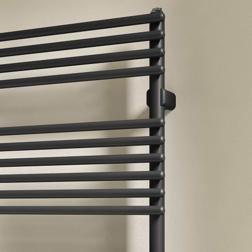 Immagine di Irsap FLAUTO scaldasalviette, 20 tubi, 2 intervalli, H.81 L.50,6 P.4,6 cm, colore sablè finitura ruvido Cod.Y4 FTP050BY4IR01NNN01