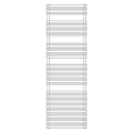 Immagine di Irsap FLAUTO scaldasalviette, 38 tubi, 4 intervalli, H.155,8 L.45,6 P.4,6 cm, colore bianco standard finitura lucido Cod.01 FTL045B01IR01NNN02