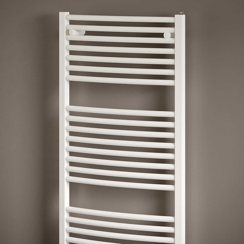 Immagine di Irsap VENUS scaldasalviette, 34 tubi, 3 intervalli, H.172 L.59,5 P.5,7 cm, colore bianco standard finitura lucido Cod.01 MIG060B01IR01NNN01