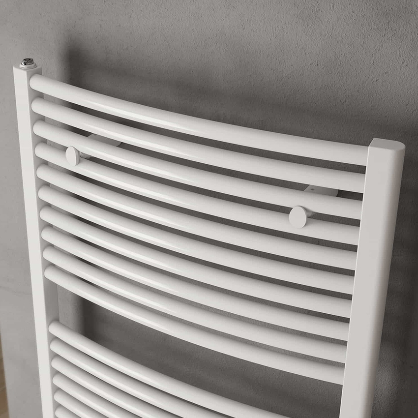 Immagine di Irsap VENUS scaldasalviette, 34 tubi, 3 intervalli, H.172 L.59,5 P.5,7 cm, colore bianco standard finitura lucido Cod.01 MIG060B01IR01NNN01