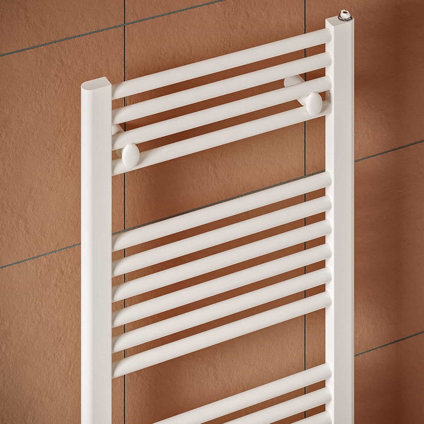 Immagine di Irsap ARES scaldasalviette, 34 tubi, 3 intervalli, H.172 L.58 P.3 cm, colore bianco standard finitura lucido Cod.01 EIG058B01IR01NNN01