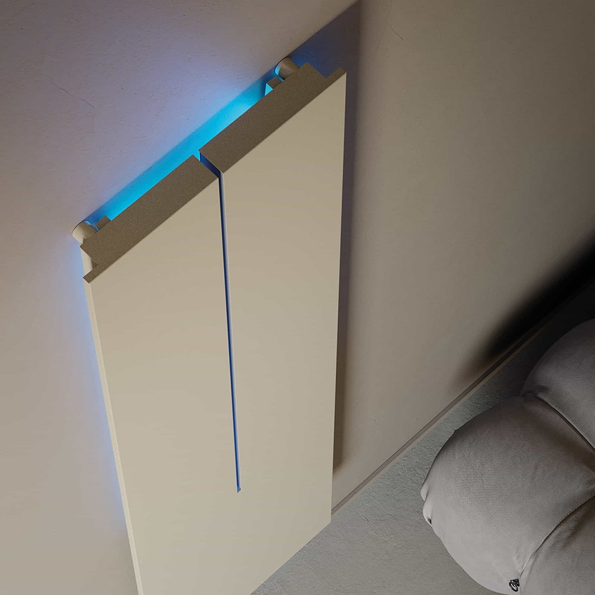 Immagine di Irsap ORIGIN ELETTRICO radiatore H.120 L.50 P.7,4 cm, con controllo elettronico Wi-Fi, colore bianco standard finitura lucido Cod.01 ORGM050E01IRNLN