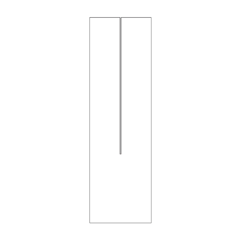 Immagine di Irsap ORIGIN ELETTRICO radiatore H.200 L.60 P.7,4 cm, con controllo elettronico Wi-Fi, colore bianco standard finitura lucido Cod.01 ORGE050E01IRNLN