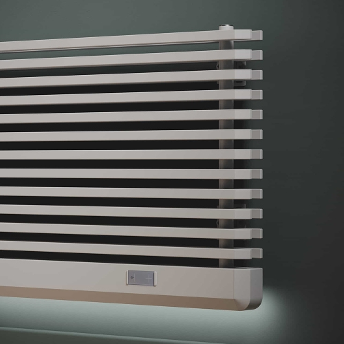 Immagine di Irsap SAX radiatore elettrico H.180 L.41,5 P.8,2 cm, colore bianco standard finitura lucido Cod.01 S2EE041E01IRNNN001