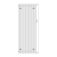 Immagine di Irsap SAX radiatore elettrico H.180 L.73,5 P.8,2 cm, colore bianco standard finitura lucido Cod.01 S2EE073E01IRNNN001