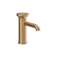 Immagine di Gessi ORIGINI miscelatore lavabo H.17 cm, senza scarico, finitura warm bronze brushed PVD 66002#726