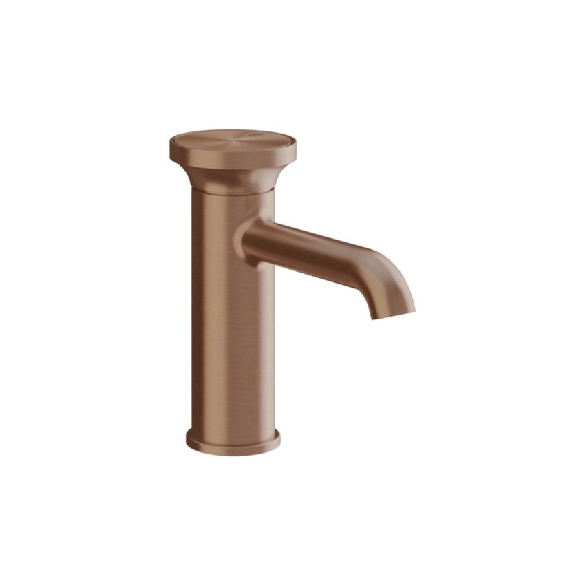 Immagine di Gessi ORIGINI miscelatore lavabo H.17 cm, senza scarico, finitura copper brushed PVD 66002#708