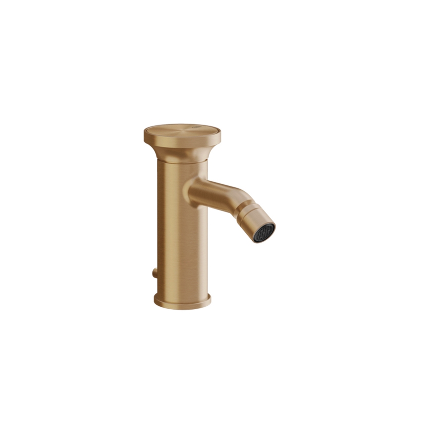 Immagine di Gessi ORIGINI miscelatore bidet, con scarico, finitura warm bronze brushed PVD 66007#726