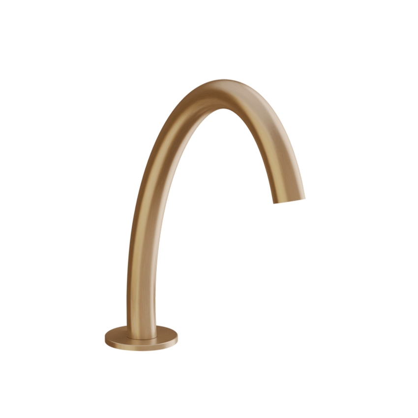 Immagine di Gessi ORIGINI bocca per lavabo H.24 cm, finitura warm bronze brushed PVD 66021#726