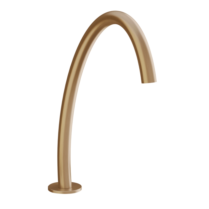 Immagine di Gessi ORIGINI bocca per lavabo H.36 cm, finitura warm bronze brushed PVD 66025#726