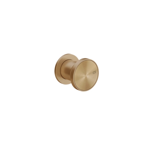 Immagine di Gessi ORIGINI comando remoto da parete, senza corpo incasso, finitura warm bronze brushed PVD 66109#726