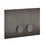Immagine di Gessi ANELLO TOTAL LOOK placca di finitura per Geberit Sigma 8 e 12, finitura black metal brushed PVD 54623#707