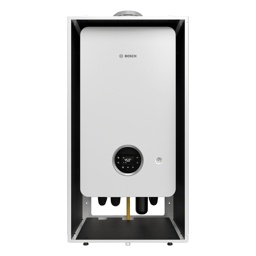 Immagine di Bosch Condens Balcony GC2300 24 C EXT - CT200 Caldaia a condensazione murale esterna combinata per riscaldamento da 24 kW e acqua calda sanitaria da 25 kW, comando CT200 incluso 7735220153