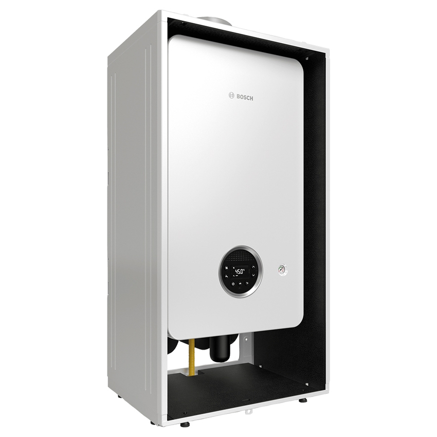 Immagine di Bosch Condens Balcony GC2300 24 C EXT - CT200 Caldaia a condensazione murale esterna combinata per riscaldamento da 24 kW e acqua calda sanitaria da 25 kW, comando CT200 incluso 7735220153