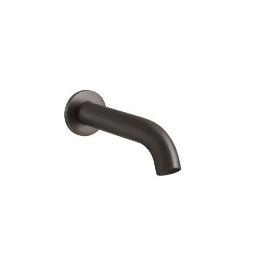 Immagine di Gessi 316 BATH bocca vasca, a parete, finitura black metal brushed PVD 54008#707