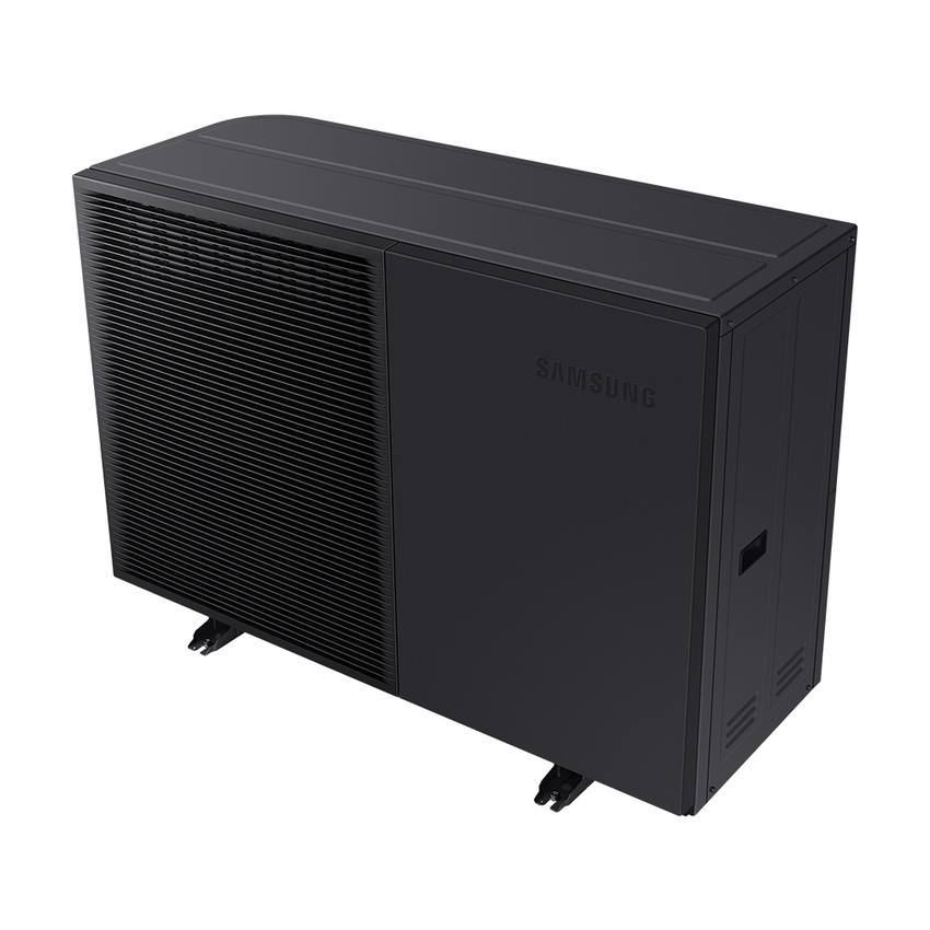 Immagine di Samsung EHS Mono R290 pompa di calore aria-acqua monofase 16 kW, con pompa integrata, da abbinare ad accumulo non incluso AE160CXYBEK/EU