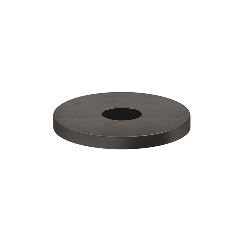 Immagine di Gessi Comando remoto elettronico per bocca con regolazione di temperatura e portata tramite rubinetto sottolavabo, finitura black metal brushed PVD 30653#707