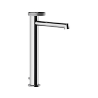 Immagine di Gessi ANELLO miscelatore lavabo H.32 cm, con scarico e flessibili di collegamento, finitura cromo 63305#031