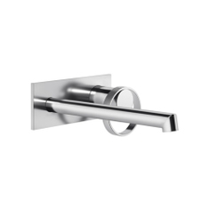 Immagine di Gessi ANELLO miscelatore lavabo a parete P.21 cm, senza scarico, finitura cromo 63389#031