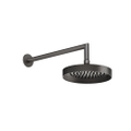 Immagine di Gessi SHOWER soffione a parete orientabile, Ø 25 cm, finitura black metal brushed PVD 63448#707