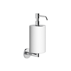 Immagine di Gessi ANELLO porta dispenser a parete colore bianco, finitura cromo 63713#031