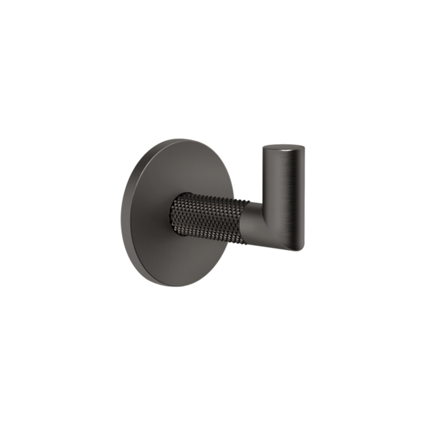 Immagine di Gessi ANELLO appendino a parete, finitura black metal brushed PVD 63721#707