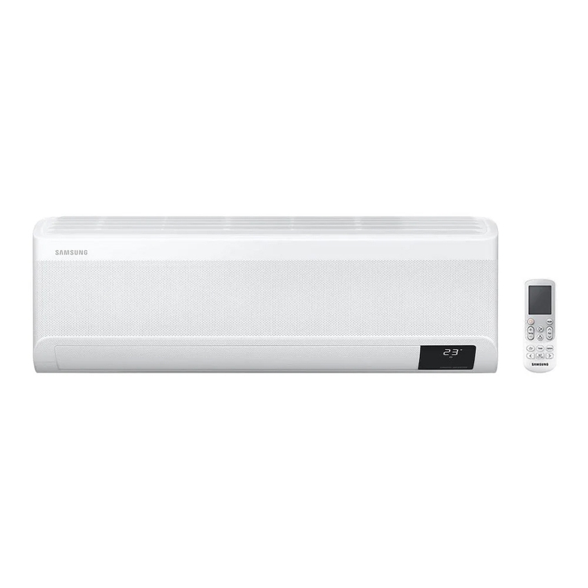 Immagine di Samsung PARETE WINDFREE DELUXE ALTA EFFICIENZA R32 Unità interna a parete mono/multisplit Wi-Fi, bianco 9000 BTU (telecomando incluso) AC026BNAPKG/EU